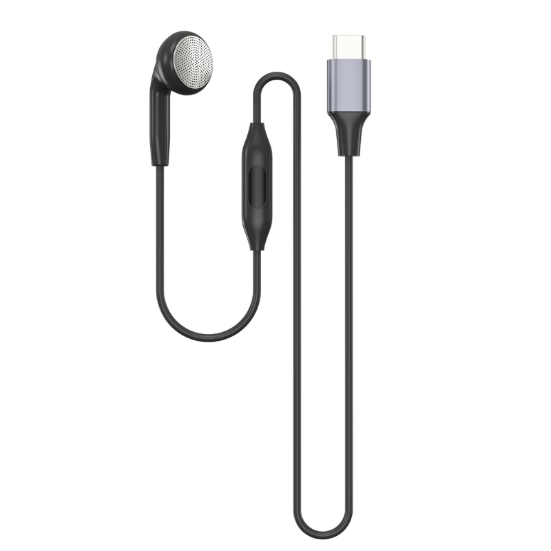 Auriculares internos DXAB lado con Cable micrófono integrado, compatibles con mayoría los dispositivos: Blanco