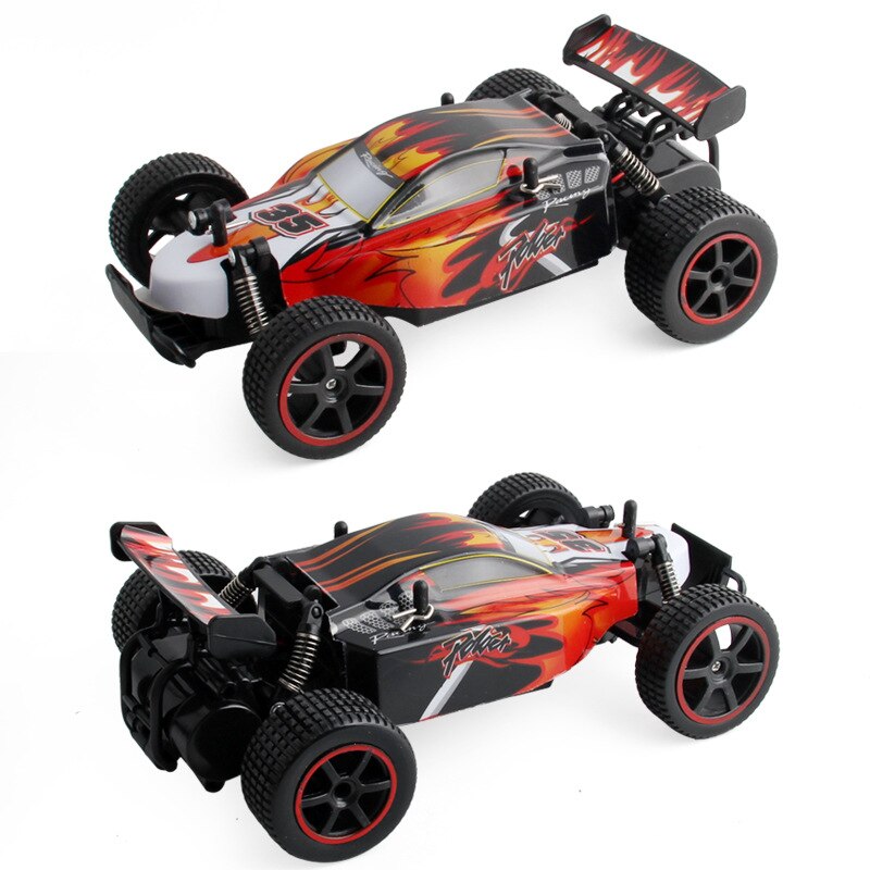 2.4 G remote control car 1:18 charging high-speed cross-country climbing remote control car toy car model at a high speed