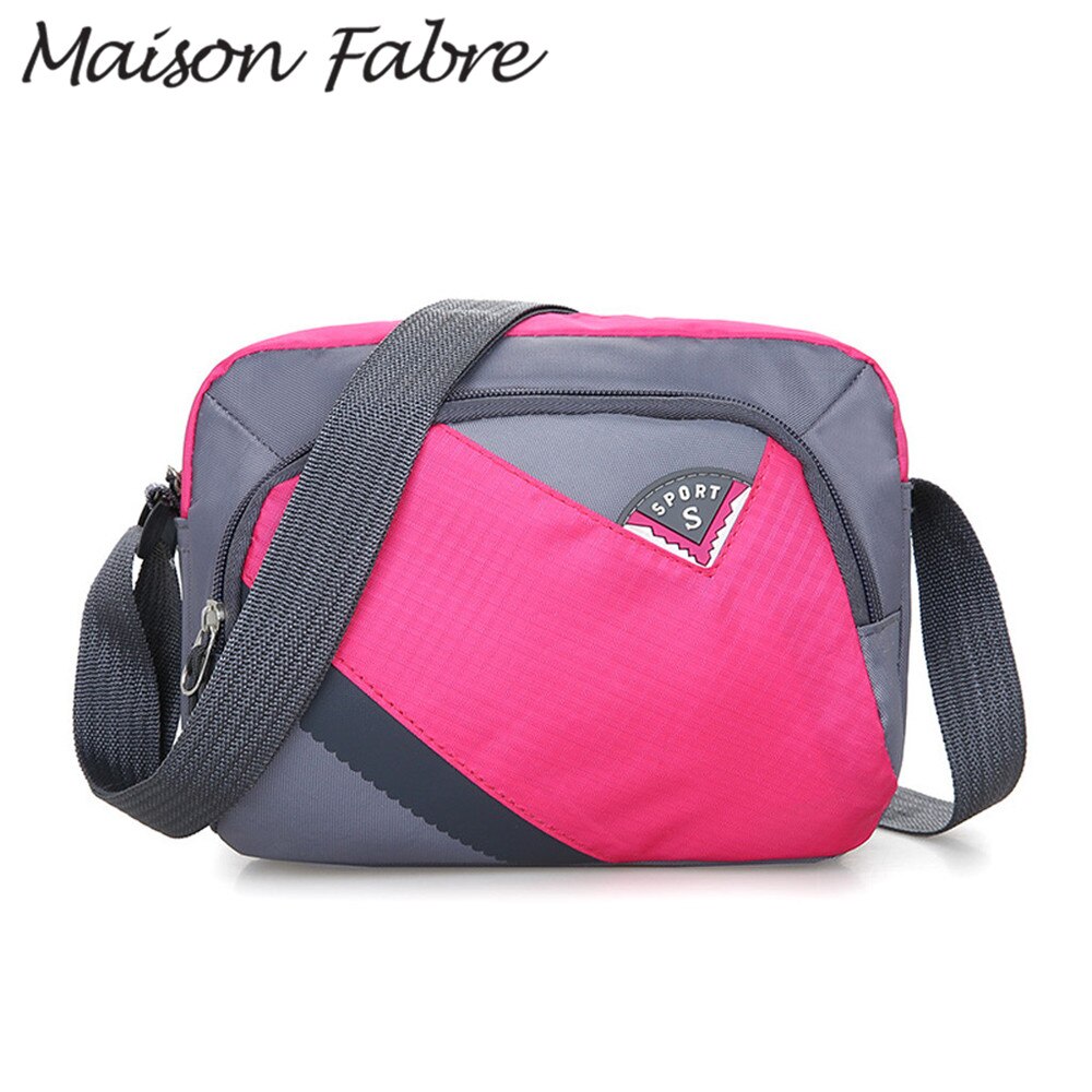 Maison Fabre Bag women lady Sport Shoulder bag zipper Waterproof handbag outdoor Large Capacity bag Ladies handbag: HT