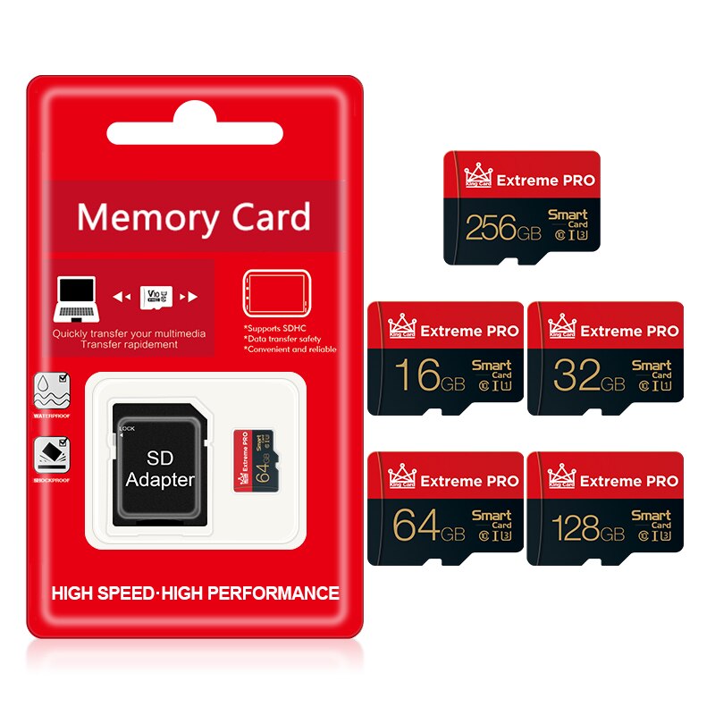 Micro SD Card Memory Card 256GB 128GB 64GB 32GB mini TF car Micro sd card Class10 flash card Memory 16GB TF Card for iphone ipad