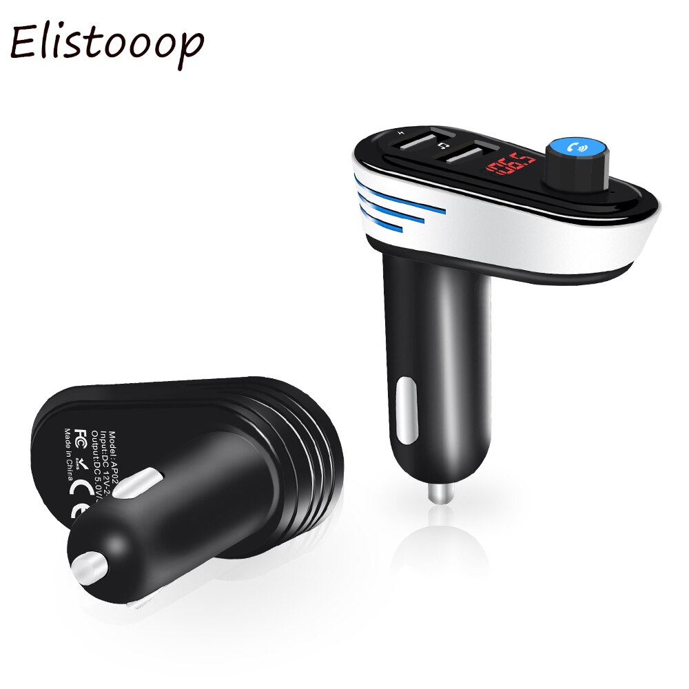 FM Transmitter Bluetooth FM Modulator Handsfree Car MP3 Player Support USB Flash Drive SD Card USB Charger 5V 3.1A