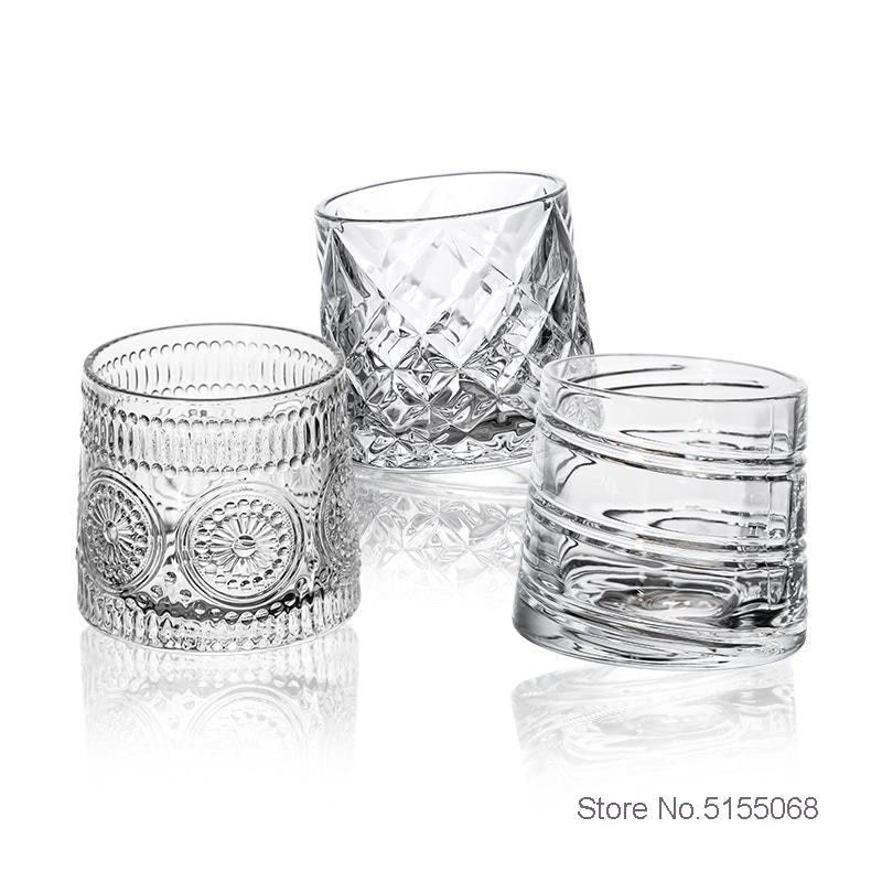 Copa de Whisky giratoria superior, juguetes de vaso, rocas de Whisky, Brandy, Snifter, copa de vino, girasol, artefacto de alivio de presión, vaso de cerveza divertido