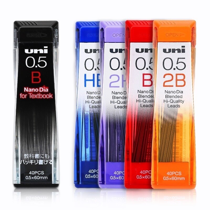 Uni 202ND Mechanische Bleistift Minen Ziehen Spezielle für einstellen von Abfassung Regeln0.3/0.5/0,7 Mechanische Bleistift einstellen