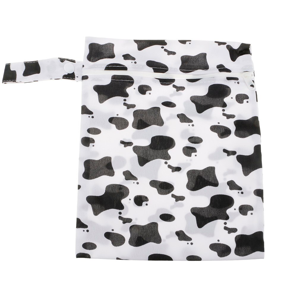 1 Pcs Diaper storage bag diaper bag washable baby 19.5*23.5 cm zipper deodorant practical