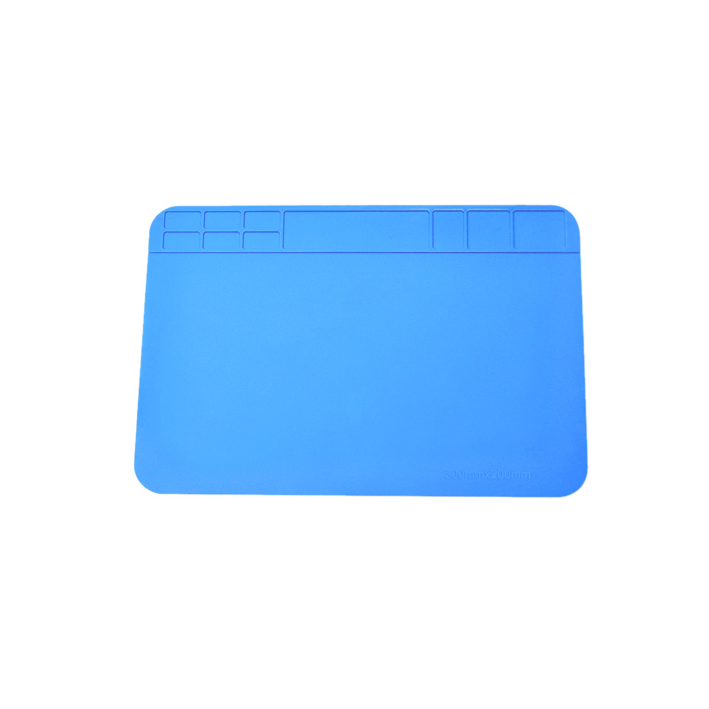 ESD Heat Insulation Working Mat Heat-resistant Soldering Station Phone Repair Insulation Pad Insulator Pad Maintenance Platform: 20X30cm
