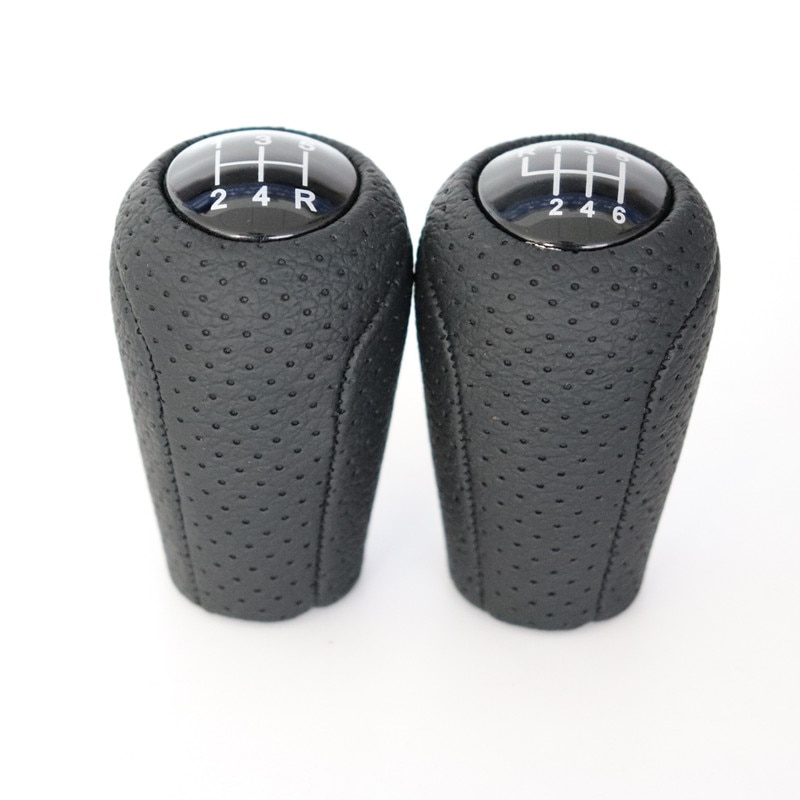 5/6-Geschwindigkeit Schaltknauf für MAZDA 3 BK BL 5 CR CW 6 II GH CX-7 ER MX-5 NC III MT Leder Schalthebel Hebel Arm Stock Headball