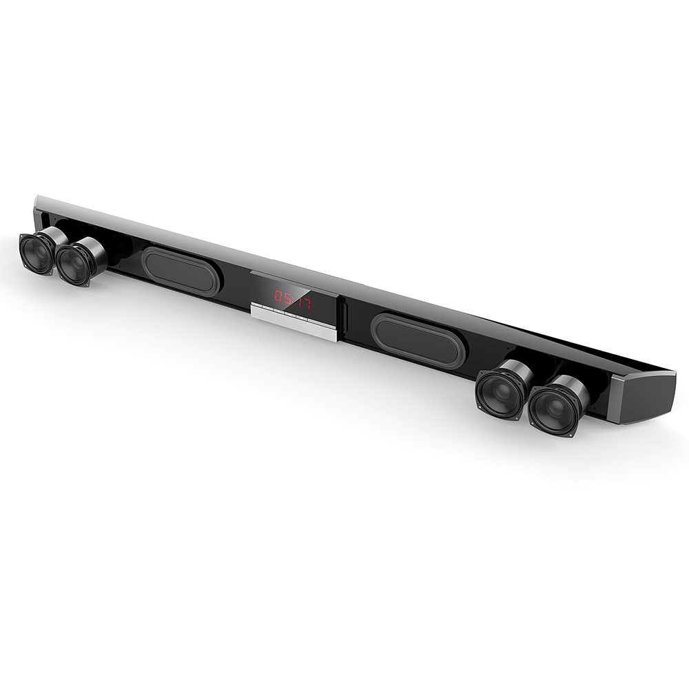 SR100 Plus Bluetooth barre de son haut-parleur de télévision à domicile sans fil Subwoofer télécommande stéréo Surround haut-parleurs sonores pour Home cinéma