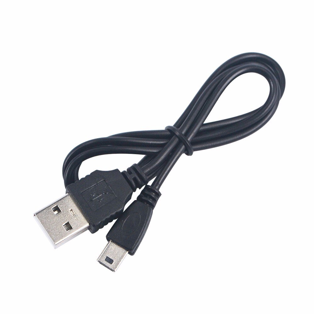 Yhteinen 80cm usb 2.0 a uros mini 5 pin b datalaturi latauskaapeli johto adapteri 5 tlr mini usb sovitin  mp3 mp4 pelaajalle