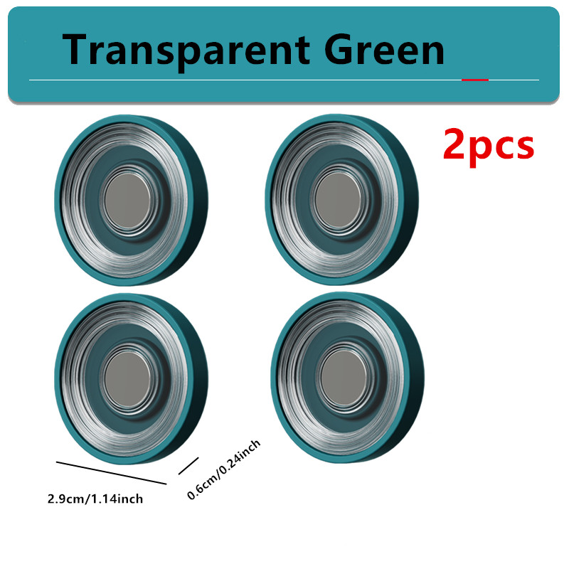 Remote Control Magnetic Hook Wall Mounted Strong Traceless Patch Router TV Air Conditioning Plug Storage Rack No Punching: green