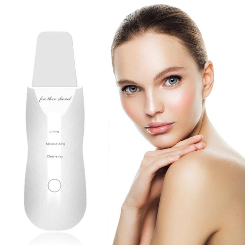 Skin Scrubber Ultrasonic Skin Peeling Machine Ultrasonic Scrubber Shovel Cleaner Blackhead