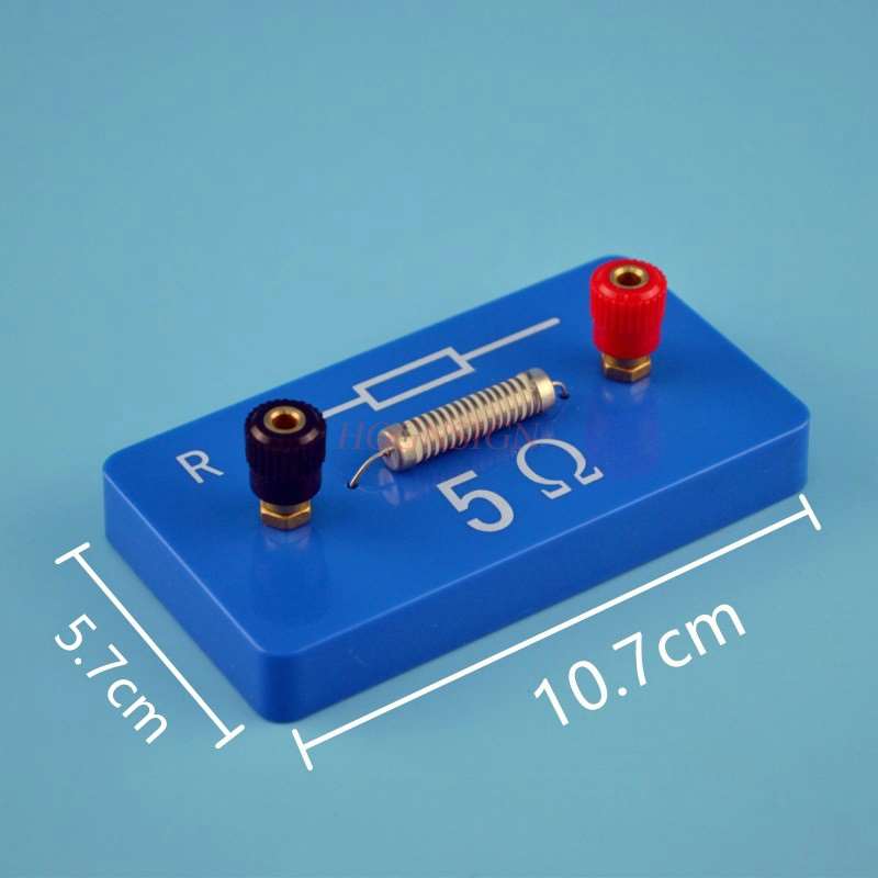 1 stücke Widerstand spule Festen wert Band mit starken magnetismus Magnetische elektrische Demonstration Kasten lehrer zubehör