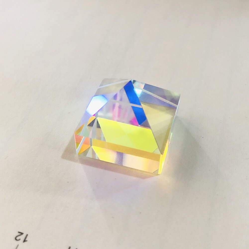Pyramid Light Optical Glass Prism Cube Glass Cube