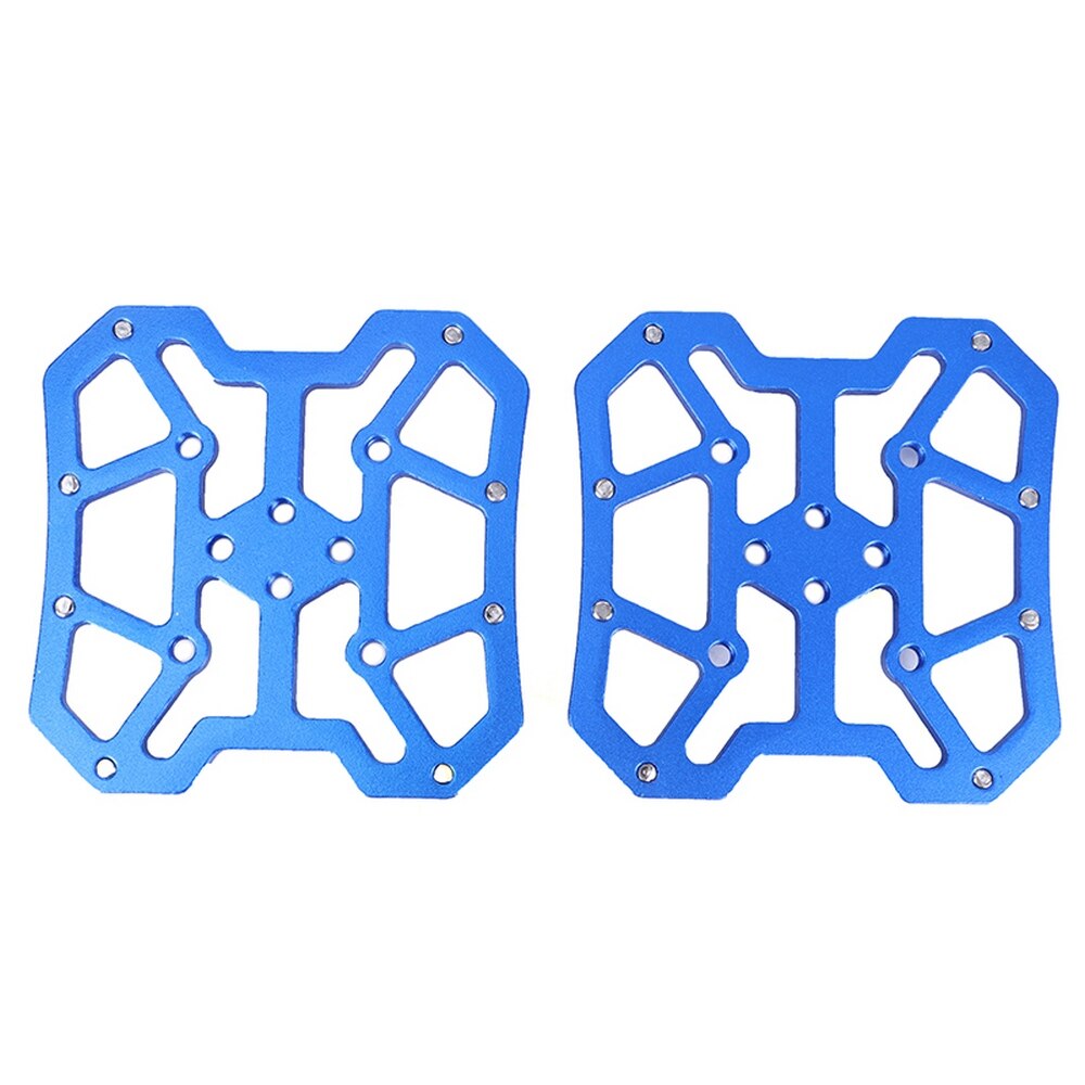 2pcs SPD Speedplay Bike Bicycle Platform Adapter Universal Clipless Platform Adapter Cleat Pedal for Bicycle Road Bike: Blue