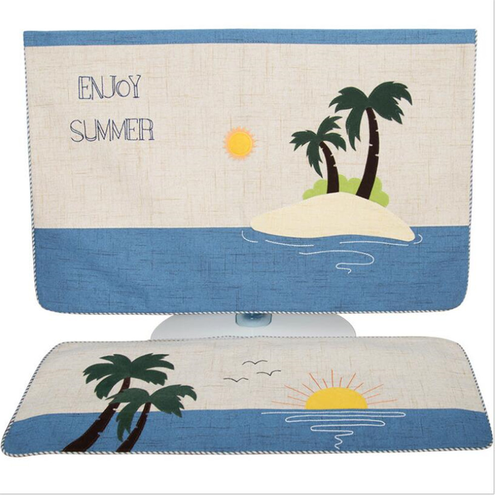 Computer covers Stofdicht Computer Cover 4 stuks per set Chinese traditionele stijl Pasen kussenhoes