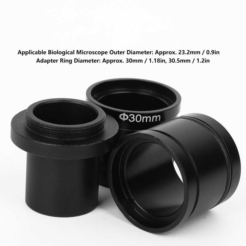 23.2mm Digital Microscope Camera C-Mount Adapter Lens CCD Camera Interface