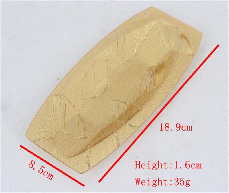 Acrylic Oval Plate Jewelry Set Small Tray Snack Plate Metal Storage Plate Kitchen Storage Tools dish towel saucer inventory