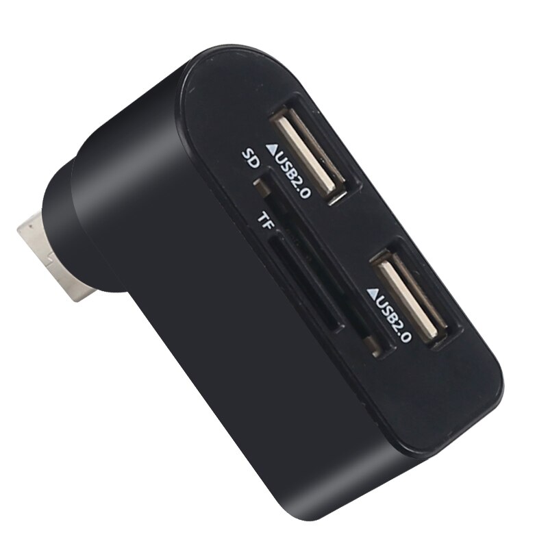 3 puertos Usb Hub USB 2,0 HUB giratorio de alta velocidad USB divisor de escritorio adaptador para Windows 98 98SE para Windows 2000 /Windows ME