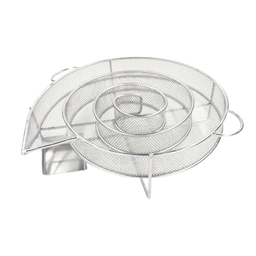 Koude Rook Generator Voor Bbq Grill Hout Chip Roken Box Hout Dust En Koude Roken Zalm Vlees Koken Keuken levert: 21x18x5cm