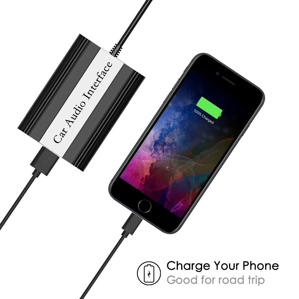 DOXINGYE Car AUX USB Bluetooth Radio Digital CD Changer Adapter Music Bluetooth Handsfree Kit For Toyota Lexus Series 6 + 6 PIN