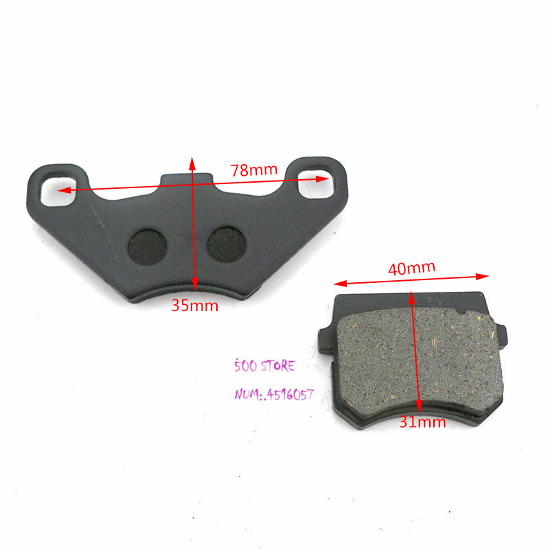 Motorcycle Disk Brake Pads Pit Bike parts Atv Quad Dirt bike Buggy Go Kart Scooters Spare parts Disk Brake Pads