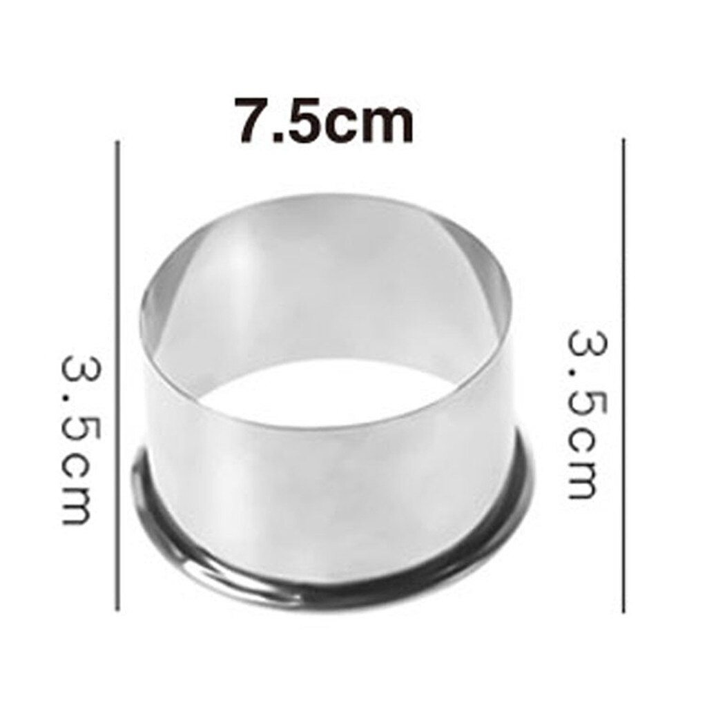 Stainless Steel Round Dumplings Wrappers Molds Set Cutter Maker Tools Round Cookie Pastry Wrapper Dough Cutting Kitchen Tool Ja: S