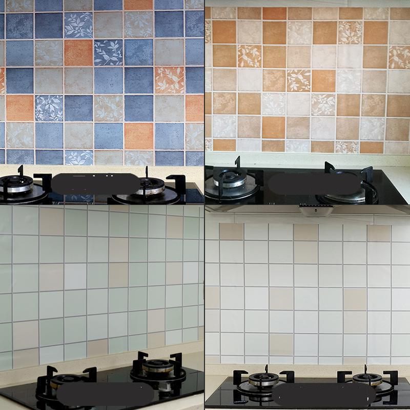 Kitchen Mirror Decal Adhesive Wall Paper Borders Wallpaper Border Kids 3d Papel Decorativo Adhesivo Para Cocina Sticker Wall