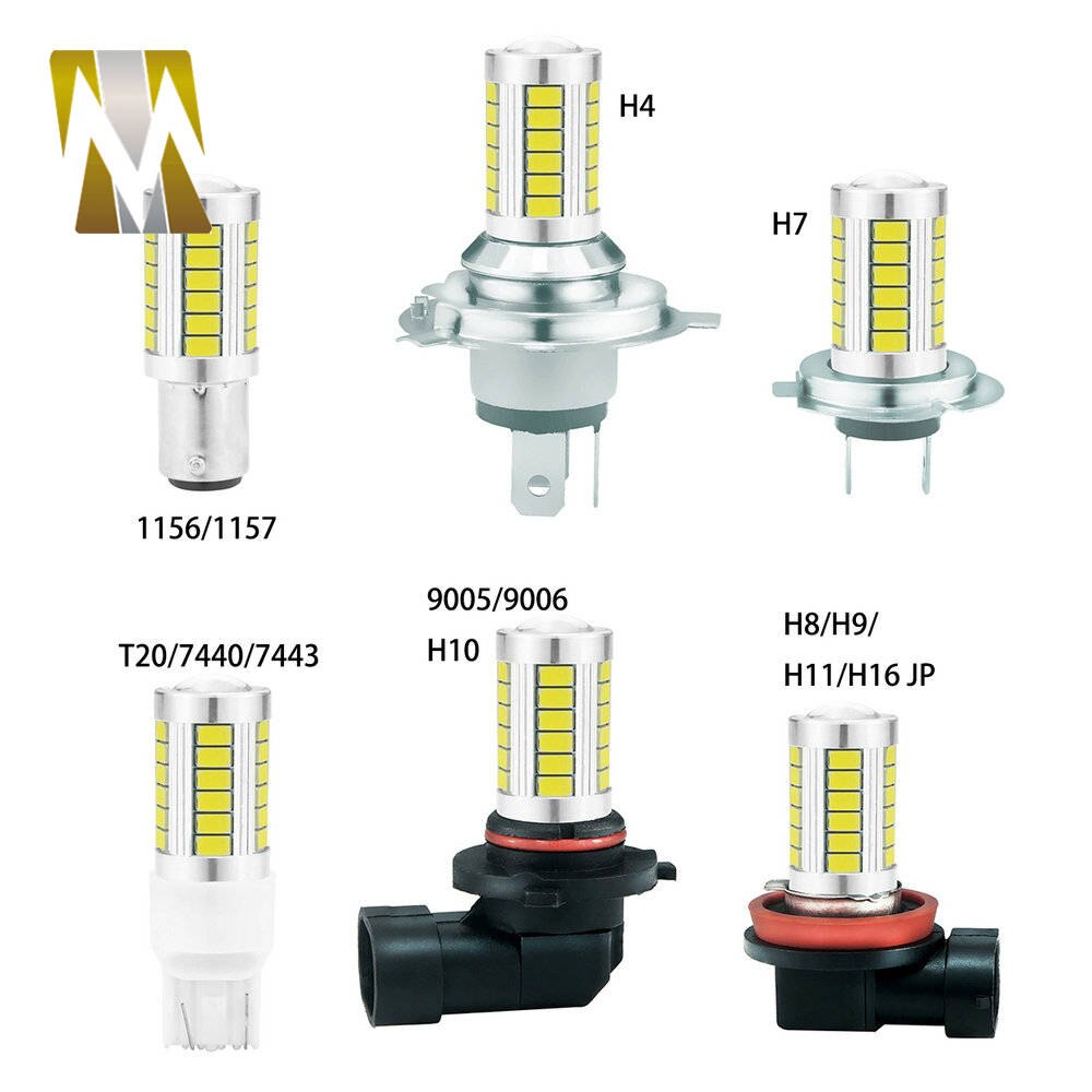 Led Mistlamp Lamp H4 H7 H8 H9 H11 9005 9006 H10 1156 1157 7740 7743 12V Auto Foglight lamp Voor Chevrolet Peugeot Nissan Mazda