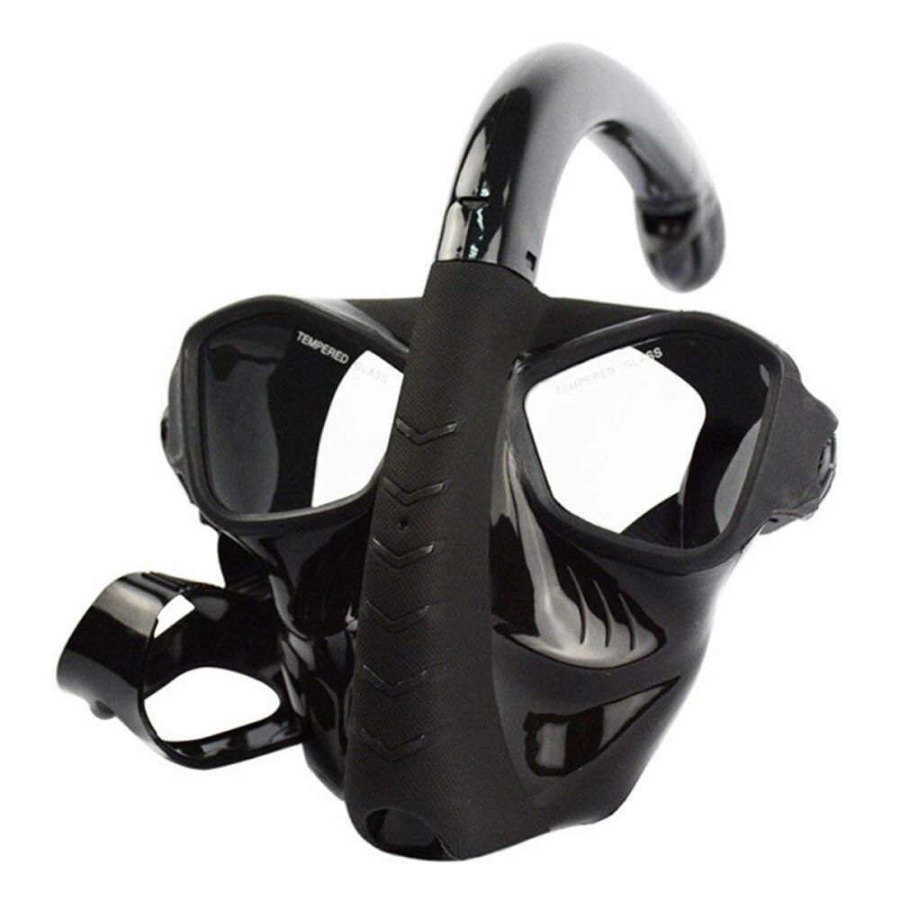Adjustable Snorkeling Anti Leak Diving Mask Swimming Waterproof Silicone Anti-fog Full Face Equipment Dry Easy Breathing Safe