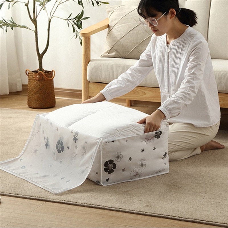 Sac de rangement pour couette couverture voyage | Sac de rangement sous-lit boîte de tissu maison couette oreiller couverture, organisateur de bagages, sac de tri étanche