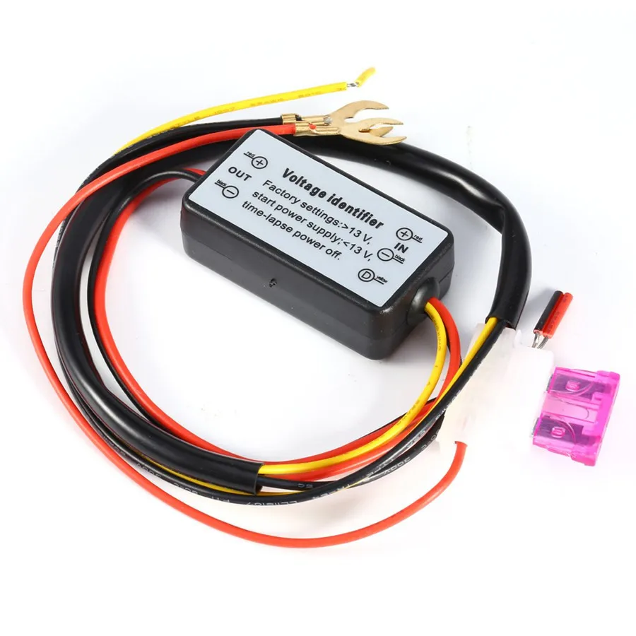 DRL Controller Auto LED-dagrijverlichting Relais Harnas Dimmer aan/uit 12-18V Mistlamp Controller Vertragingslicht Vertragingslijn: Default Title