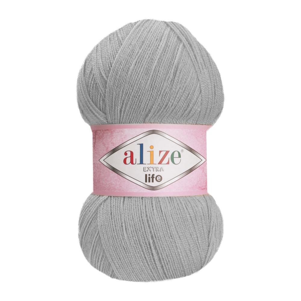 Alize extra Leben Handstrickgarn, 4 Knäuel, Badefaser, Füßlinge, Spitze, Decke – Fantasy zur Seite fahren – Hobby – Socken – Amigurumi – Baby DIY – Garn, 30 Farboptionen, Acryl
