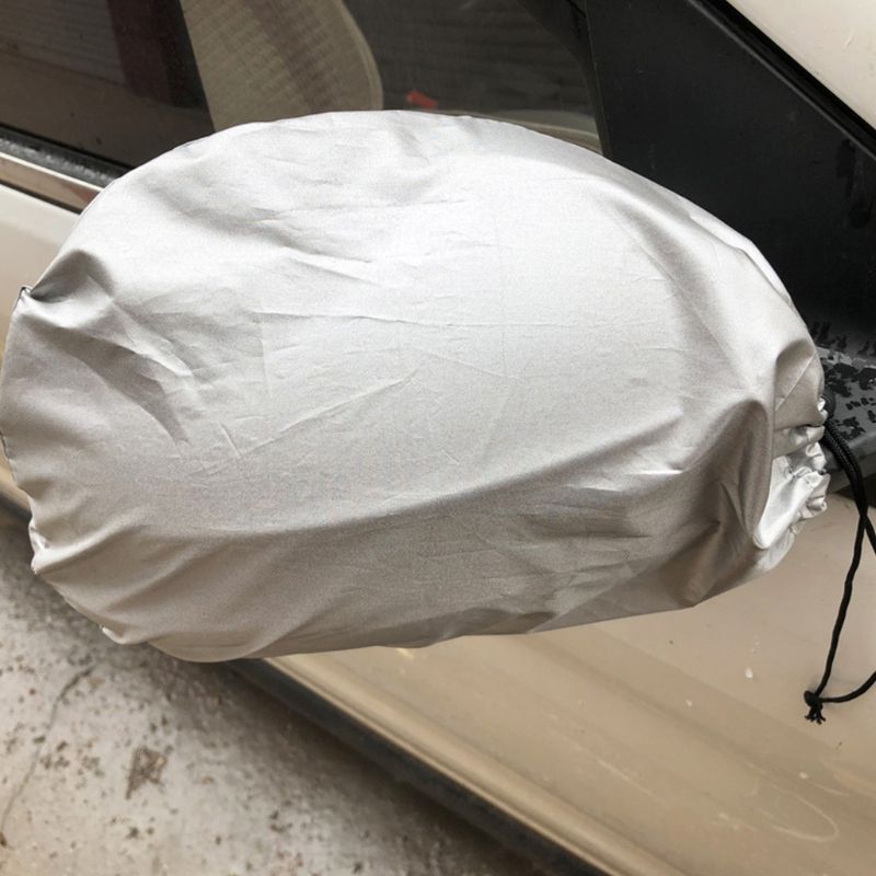 1 par de carro espelho retrovisor capa anti-gelo capa, espelho retrovisor capa protetora, blackout à prova dsiágua pára-sol carro sidevie