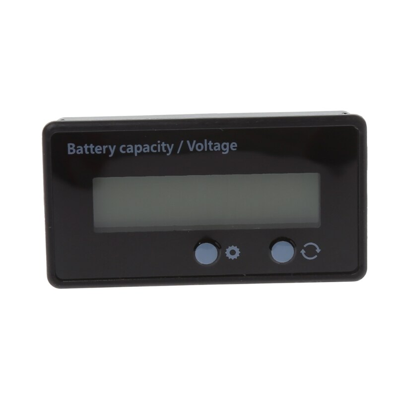 8-70V LCD acide plomb Lithium batterie indicateur de capacité voltmètre testeur de tension.