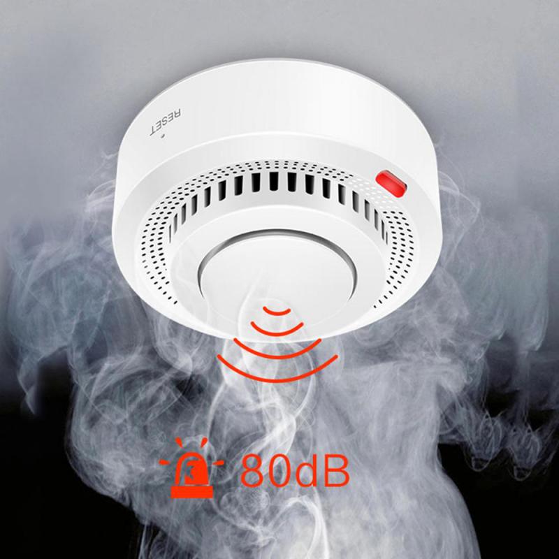 Tuya Smart Zigbee Smoke Detector Smart Fire Fire Protection Smart Home Security Alarm Work With Tuya Zigbee Hub