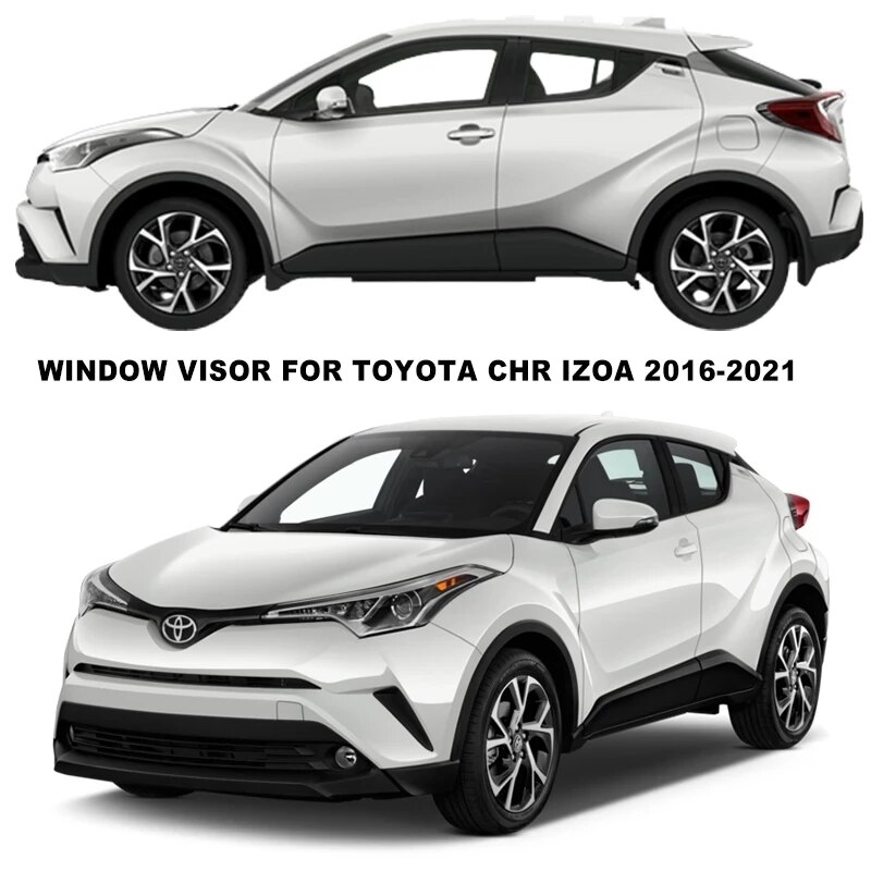 Side Window Deflector Voor Toyota Chr C-Hr Izoa Window Shield Zon Rain Guards Voor Toyota Chr zon