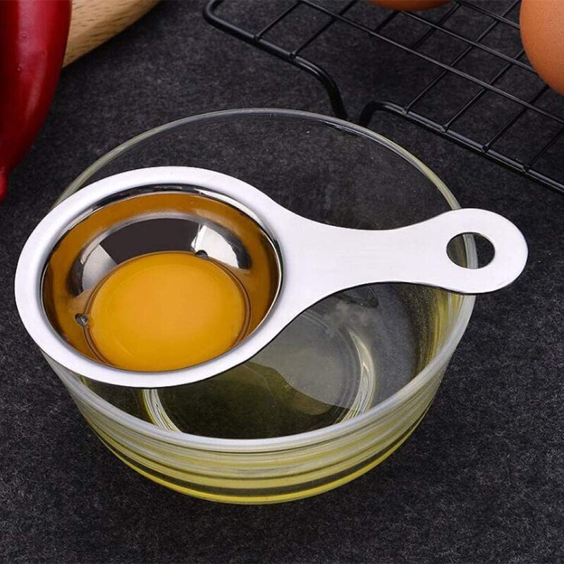 Rvs Eigeel Separator Huishouden Ei Divider Keuken Eiwit Filter Separator Koken Gadgets Keuken Accessoires