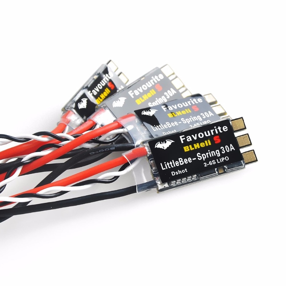 FVT LITTLEBEE Little bee BLHeli-s PRIMAVERA 20A / 30A ESC 2-6 S Supporta Mulitshot DSHOT Oneshot42 oneShot125 Multicopter