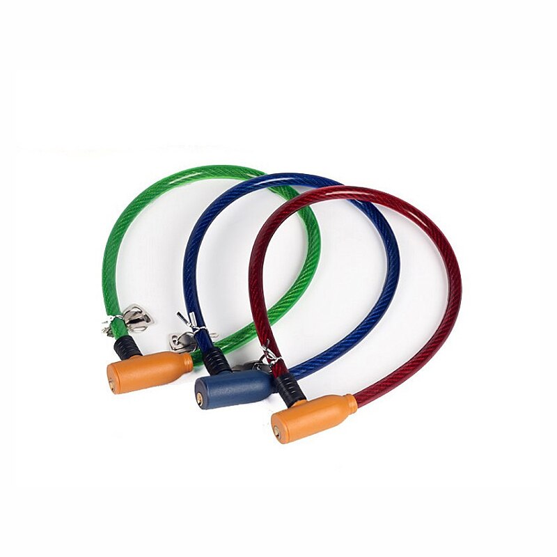 Metal Bicycle Safety Lock Universal Anti-Theft Bicycle Lock Bicycle Motorcycle Electric Vehicle Safety Lock With 2 Keys