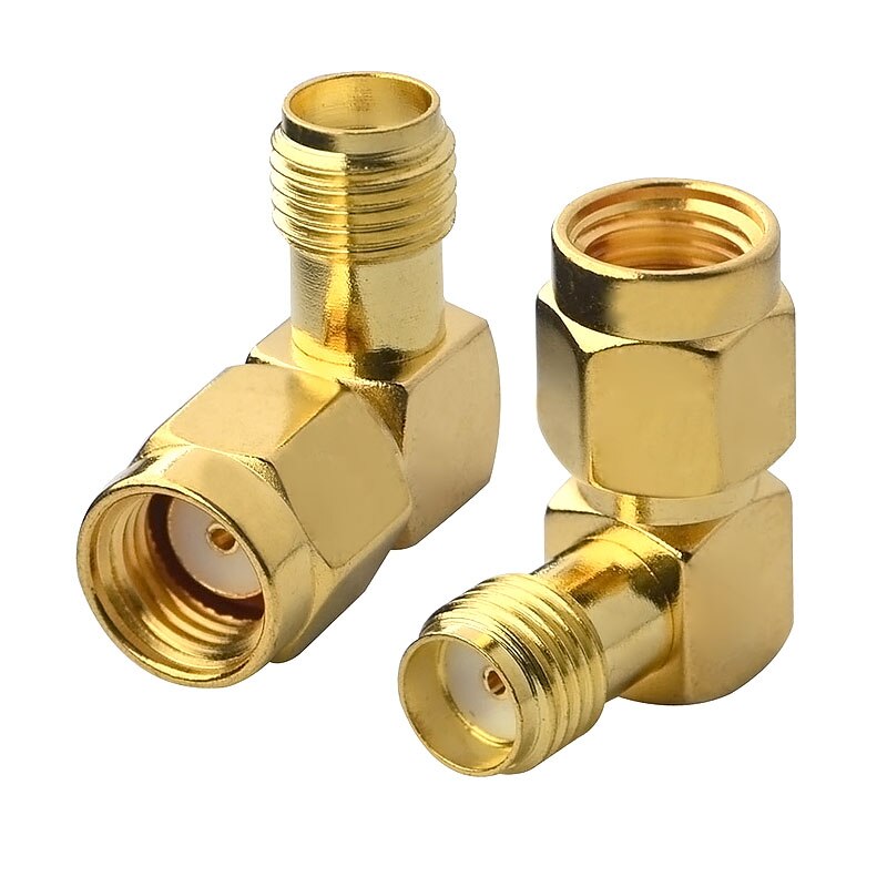 2 Pieces RF Coaxial Coax SMA Adapter Kit SMA Male Female WiFi Antenna Extension Connector: 12 x 2pcs