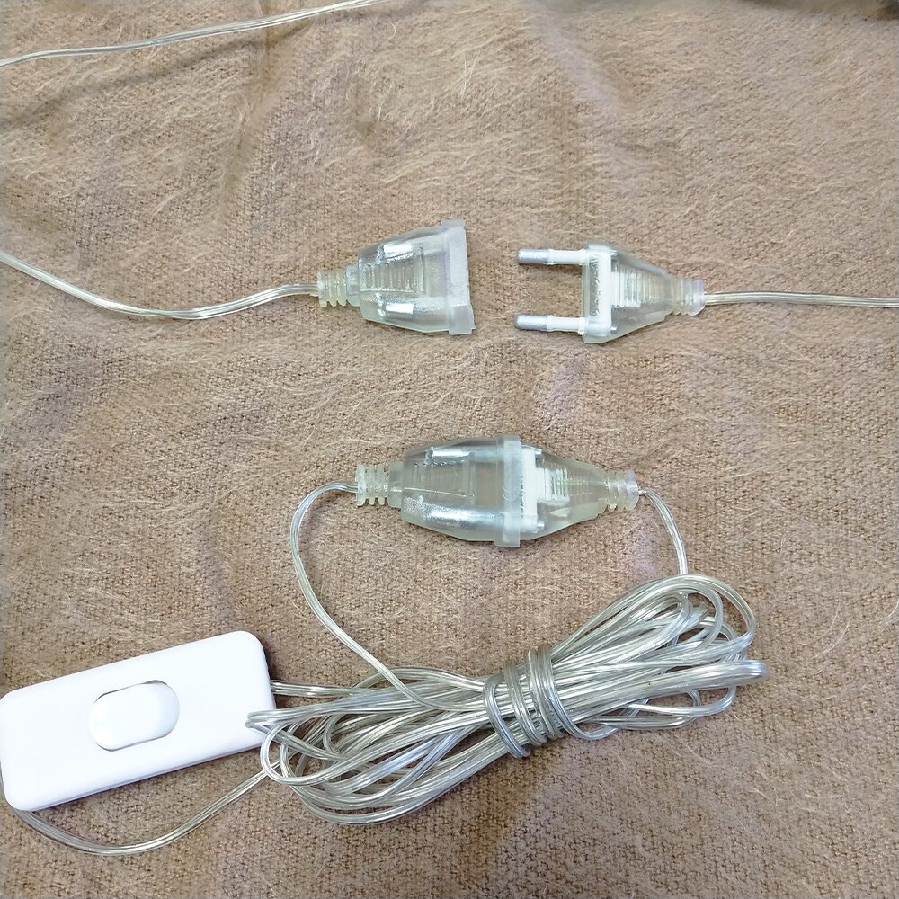 Slechts 3m verlengkabels voor kerstverlichting