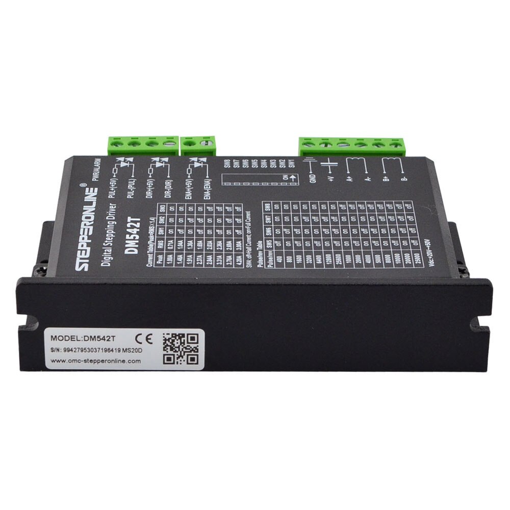 Stepper Motor Controller Digital Stepper Motor Driver 1.0-4.2A 20-50VDC for Nema 17, 23, 24 Stepper Motor