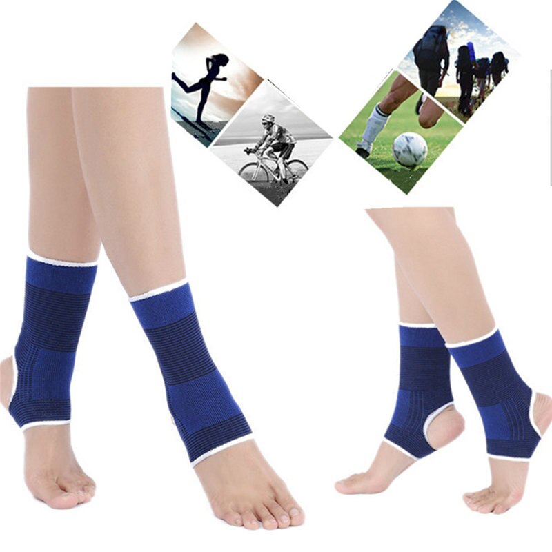 1 Stck Knöchel Fuß Elastische Kompression wickeln Ärmel Bandage befestigen Unterstützung Schutz Sport Linderung Schmerzen Fuß Ich bin Freien ausrügestochen 7