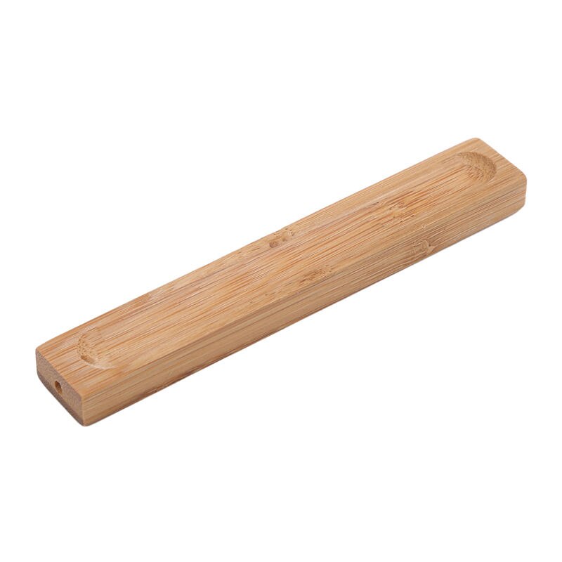 Användbart bambu material pinne tallrik rökelse hållare doftande pinne rökelse brännare bambu linje rökelse brännare: 10.5 x 1.6 x 1cm