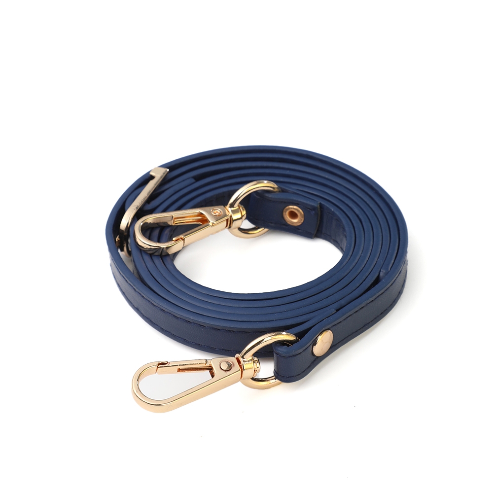 120cm lange justerbare taskeremme i pu-læder til kvinder, skulderrem til udskiftning af taskerem til crossbody-tasker, tilbehør: 3/8 " / Chokolade