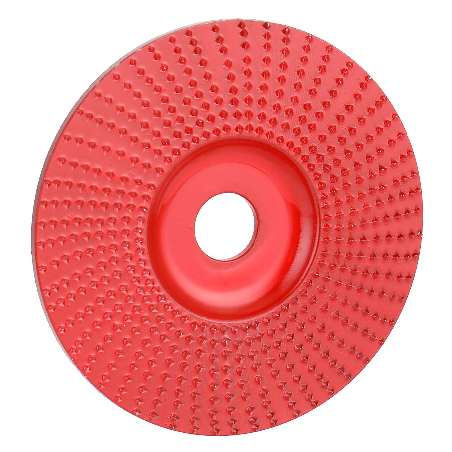 NO.1 45 Staal Hout Hoek Slijpschijf Schuren Carving Rotary Tool Schurende Schijf voor Haakse Slijper met 16mm Boring: Rood