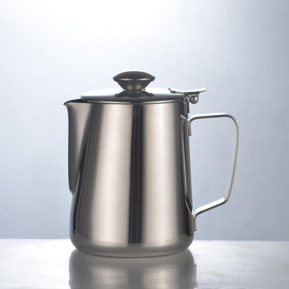 350Ml Melkkan 304 Rvs Opschuimen Melk Kannen Melk Schuim Opslag Mok Koffie Pitcher Barista Craft Koffie Art latte Pot