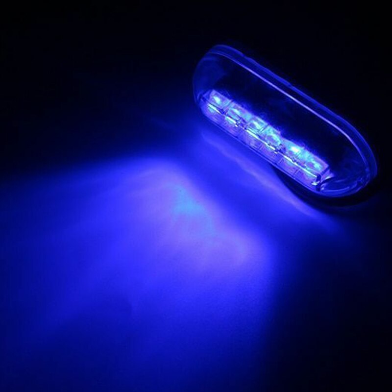 Underwater Light Fishing Marine Boat Night Landscape Lighting 6 LED Waterproof 12V TB