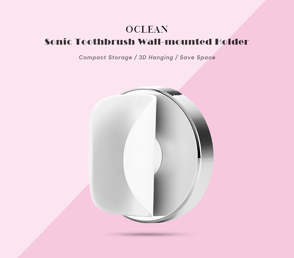 Oclean sonic eltandborste väggmonterad hållare spårlöst stativställ bärbar tandborsthållare 3d hängande pp