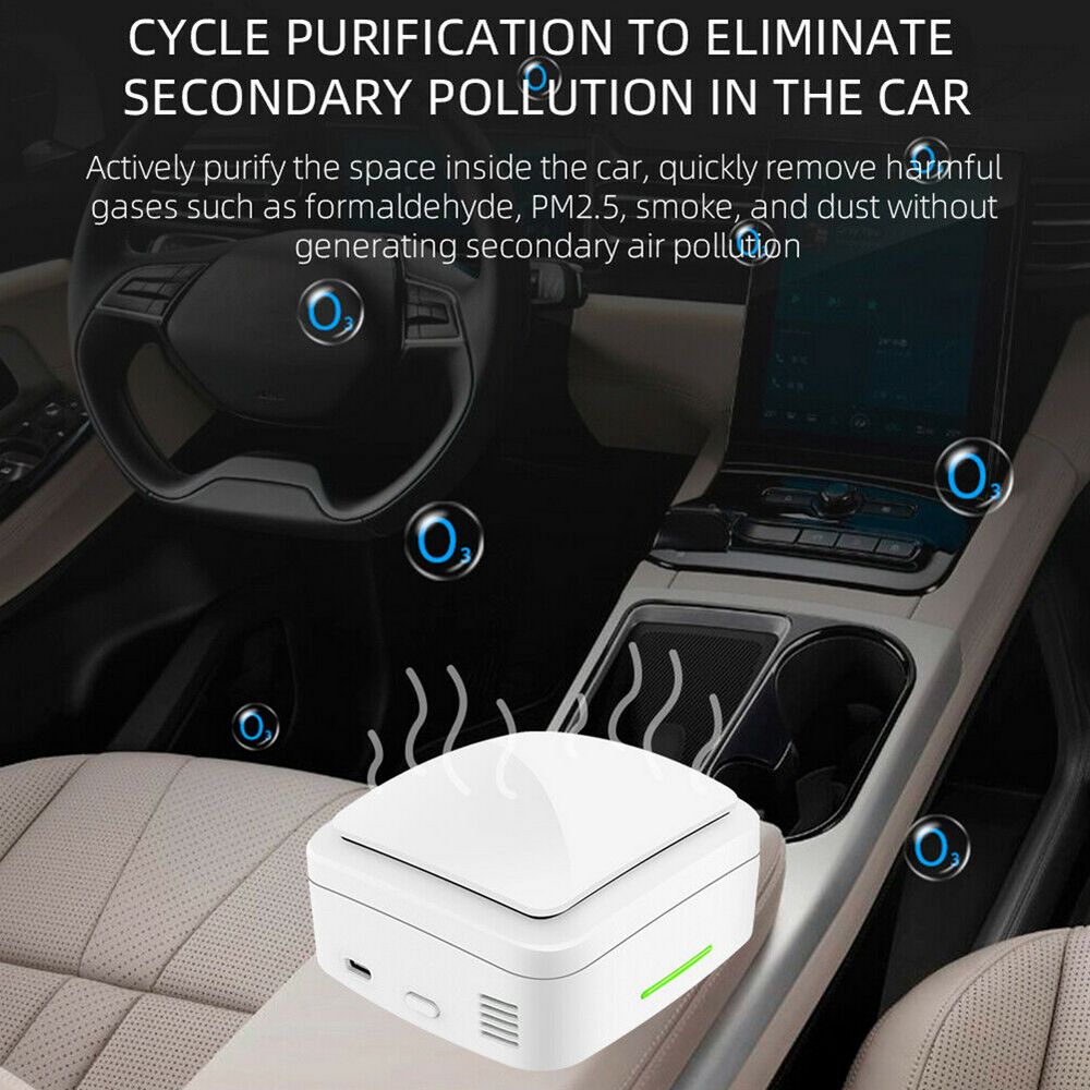Mini ozon luftrenare generator deodorizer bärbar renare usb ta bort lukt bil, sovrum, garderob ozon sterilisering