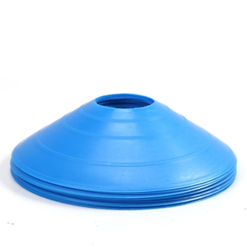 20 unids/lote conos marcador discos cono para Entrenamiento de fútbol balón de fútbol, deporte de patinaje al aire libre deportes Cruz SpeedTraining Accesorios